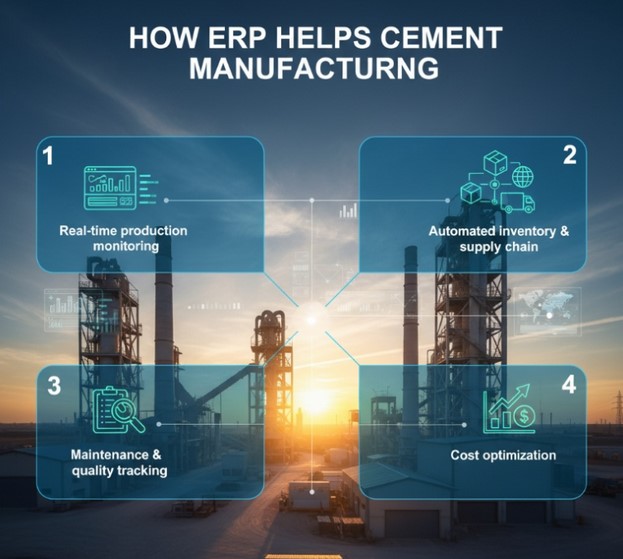 Assistance of ERP in Cement Manufacturing